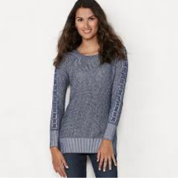 LC Lauren Conrad Sweaters - LC Lauren Conrad Women's Blue Sweater